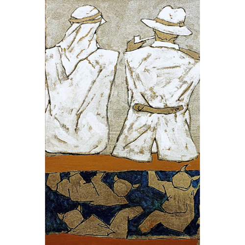 Two Men 40 x 22 ₹ 125000